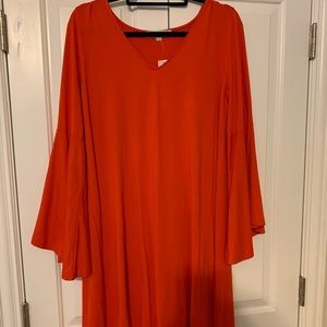 NWT Loft festival tunic dress Size L